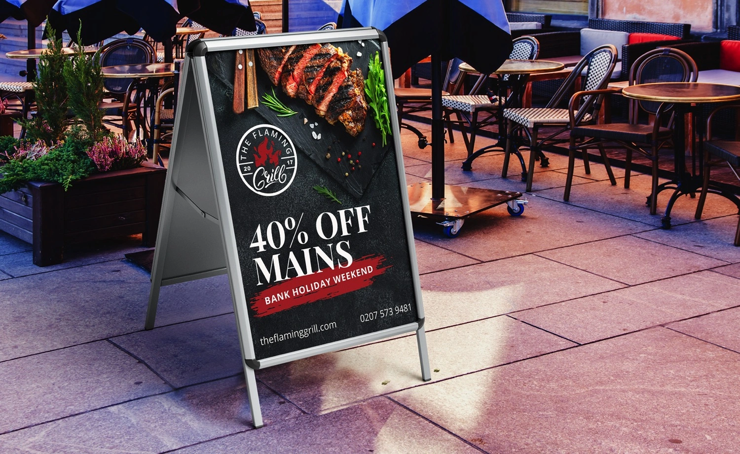Pavement A-Frames