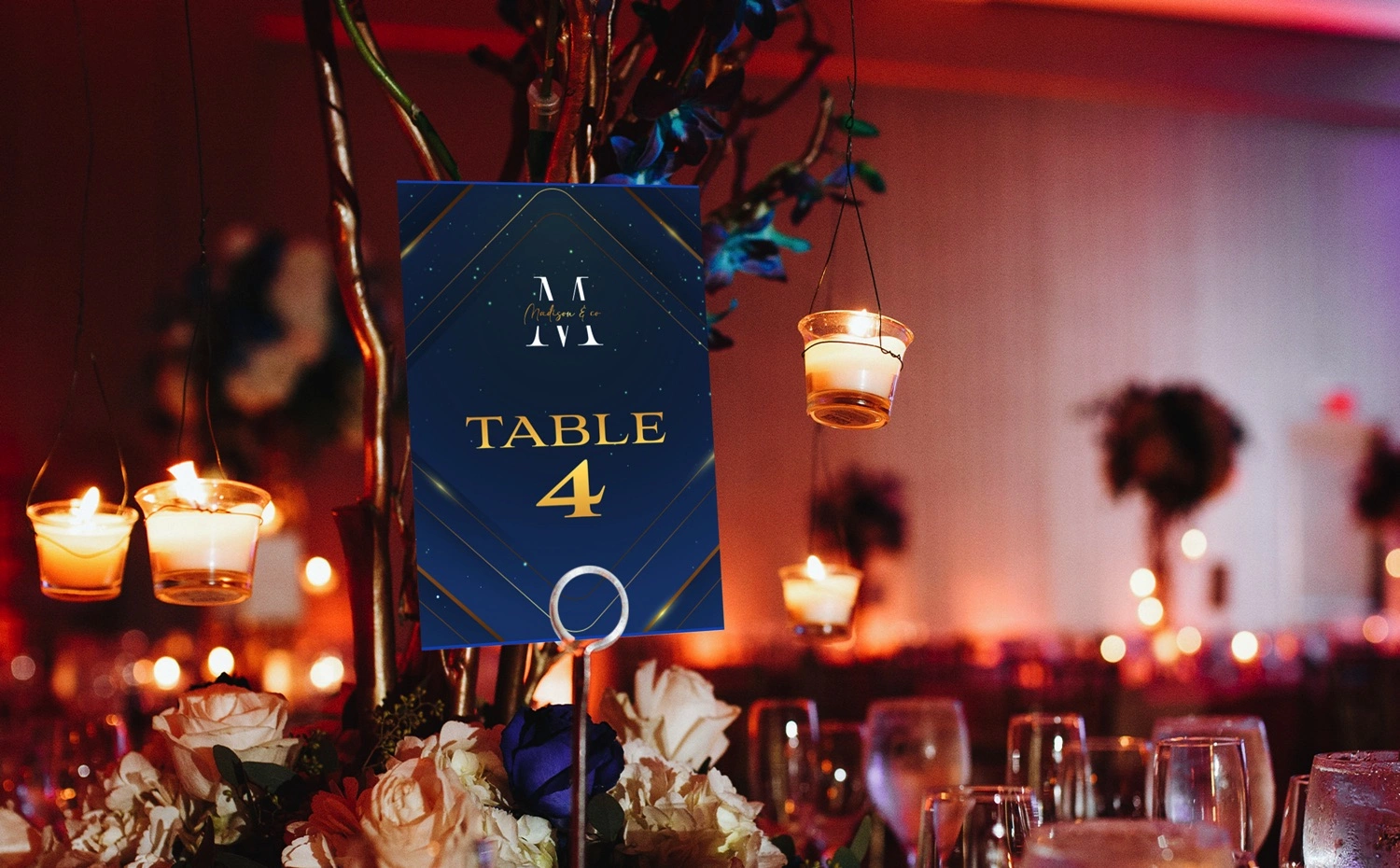 Table Name Cards