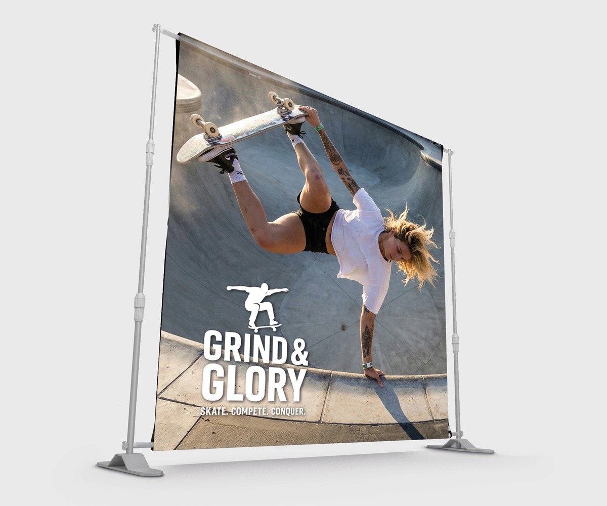 Torque Indoor Banner Stand