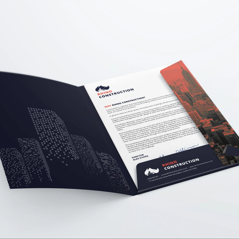 Interlocking Presentation Folders