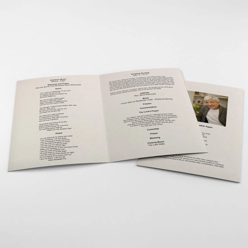 Funeral Orders of Service