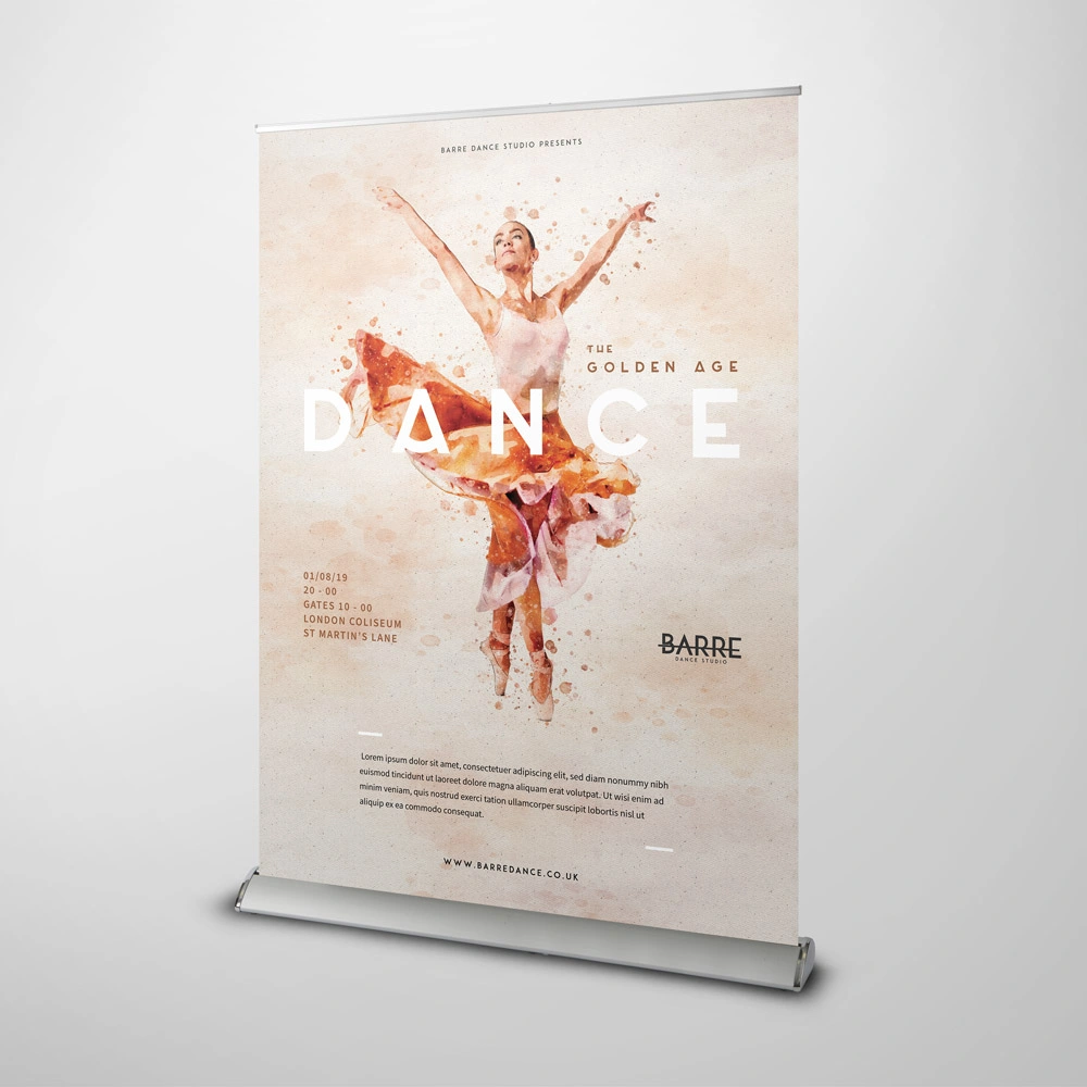 Deluxe Roller Banner