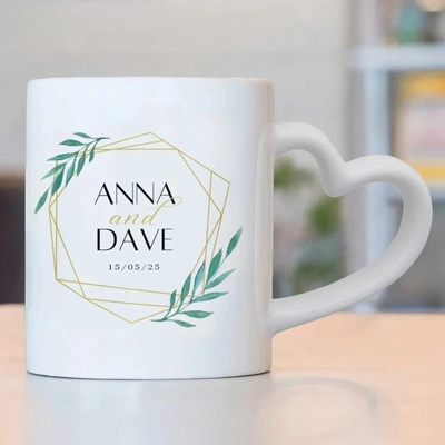  Personalised Mugs Heat Handle 1