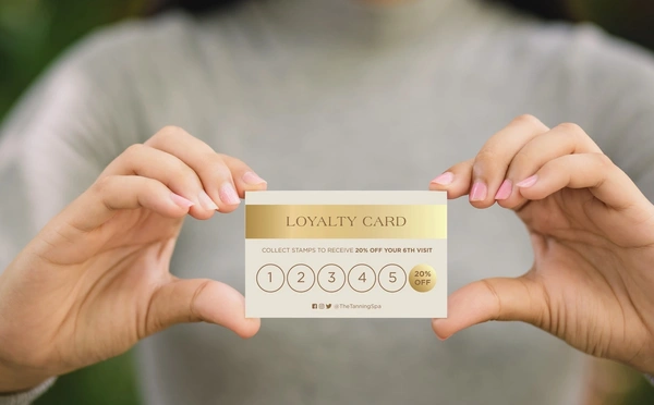  Tanning Salon Loyalty Card