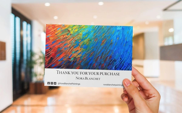  Painting Postcard