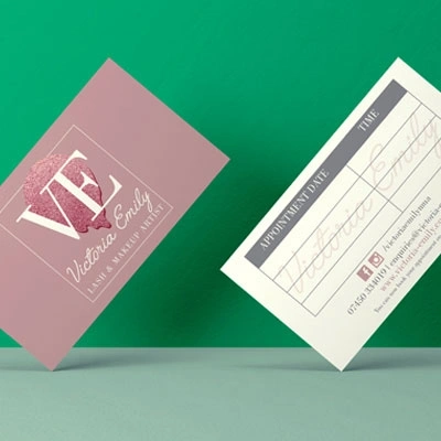 Soft Touch Laminated Business Cards