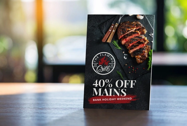  Restaurant Strut Card 2