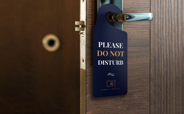  Accommodation - Door Sign