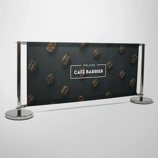 Deluxe Cafe Barrier 2000mm -  Sinlge-Sided Front