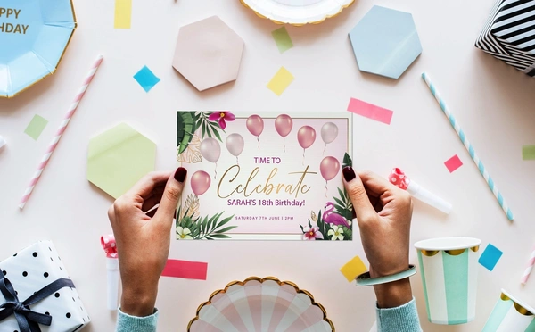  Birthday Invite