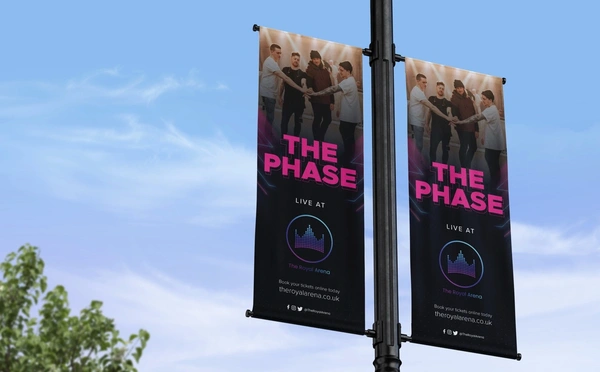  Music Concerts Pole Pocket Banner