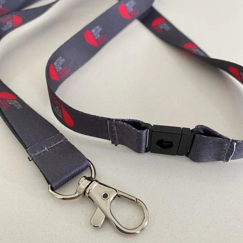 Printed Lanyard Dog Clip