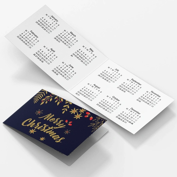 Pocket Calendar Short Edge