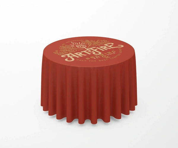 Fabric - Tablecloth - Circular