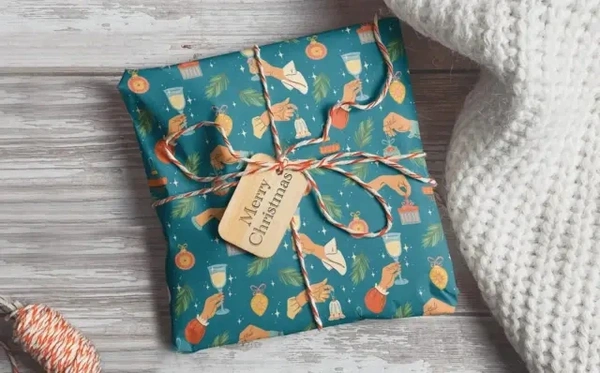  Christmas - Wrapping - Paper - 1