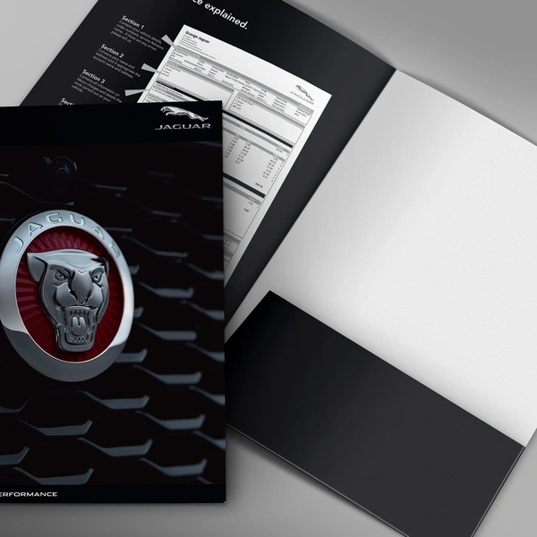 Glued Presentation Folder A5
