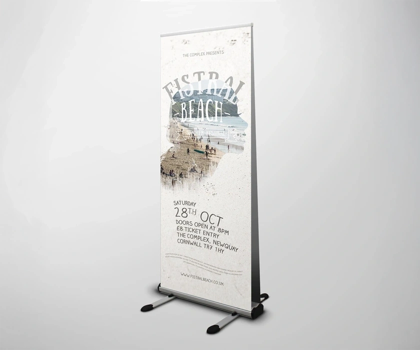 Outdoor Roller Banner